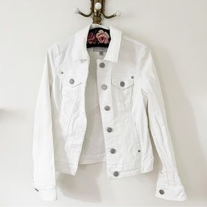 GUESS White Jean Jacket